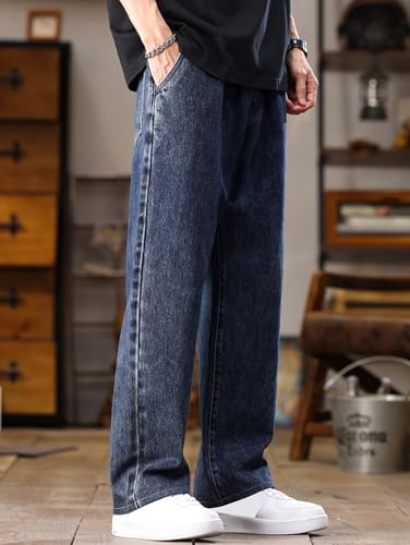 Image of Lymio Jeans for Men | Denim Jeans for Men | Baggy Loose Fit Pants (LU-66-69)