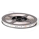 econoLED 12V Flexible SMD 5050 RGB LED Strip Lights, LED Tape, Multi-colors, 300 LEDs, Non-waterproof, Light Strips, Color Changing, Pack of 16.4ft/5m Strips US Seller