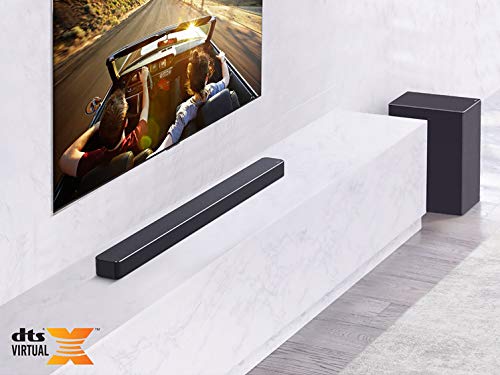 Image of LG Soundbar SN6Y, 420W Dolby Digital Soundbar for TV with Wireless Subwoofer, 3.1Ch Home Theatre System, High Resolution Audio, DTX Virtual:X, AI Sound Pro, Bluetooth, HDMI in /Out