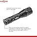 SureFire Fury Intellibeam 1500 Lumen Tactical Flashlight (Fury-IB-DF) BUNDLE with 4 Extra SureFire CR123A batteries and a Lightjunction Battery Case