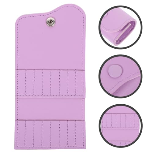 Bolsa organizadora para brocas de taladro de uñas miniatura 6