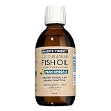 Wiley's Finest Wild Alaskan Fish Oil Peak Omega-3 Liquid Supplement - 2300mg EPA and DHA Omega-3s - Lemon Flavor - 8.45 Oz (50 Servings)