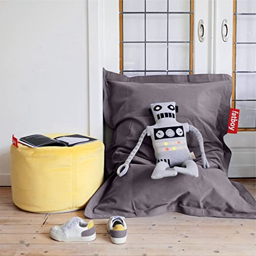 Fatboy Junior Stonewashed Bean Bag Chair, Grey, Large #TOP1