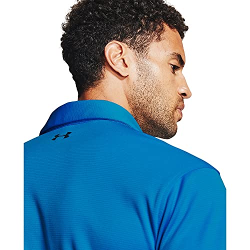 Image of Under Armour Men's Polyester Solid Tech Polo | T-Shirt | 1290140-001