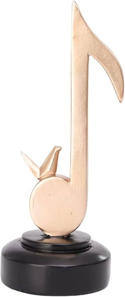 Amazon.co.jp: 抽象芸術の装飾品彫刻像音楽の装飾音楽彫刻像音楽像