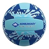 Schildkröt Neopren Beachvolleyball, Größe 5, Ø 21cm, Normale Größe, farblich Sortiert, griffige Textile Oberfläche, salzwasserfest, ideal für Stand & Garten, 970276