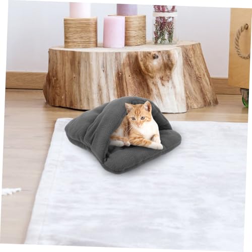 Lit pour chaton et chiot en coton PP, coussin pantoufle confortable