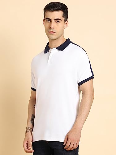 Image of Dennis Lingo - Solid Men's Cotton Polo Neck Regular Fit T-Shirt