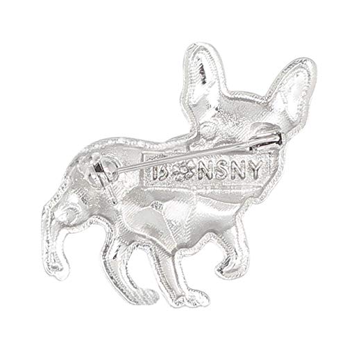 Pin de perro bulldog con esmalte resistente para personalizar chaquetas 5