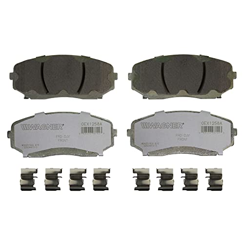Plaquettes Wagner OEX1258A anti bruit et sans poussière