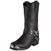 Dingo Men's Chopper Harness Boot,Black,13 W