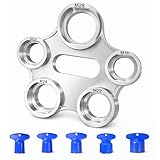 Kelav 6-teiliges Schlüssel Set für Wasserhahn, Innenliegende Mischdüsenschlüssel in 5 Größen (16.2-23.5mm), Ideal zum Wechseln von Strahlreglern und Lüften