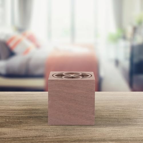 Difusor aromático eléctrico de madera para ambiente y auto miniatura 7