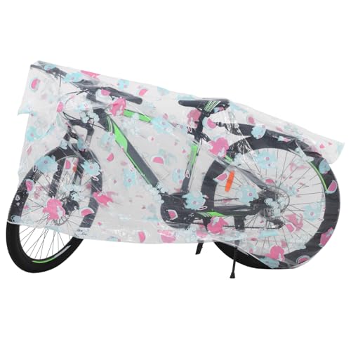 Toddmomy Universal Waterproof Bike and Motorcycle Cover 180x120cm Small Size Dustproof Wear-resistant Outdoor Protection for Electric and Standard Bicycles