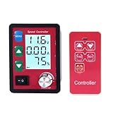 15A モータースピードコントローラー、LCD Di、te コントロールモータードライバー、DC6 55V スピードレギュレーター、過負荷オンラルコントローラー付き、産業用および DIY 用