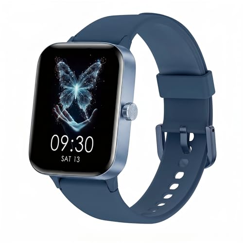 ASWEE Smart Watch for Men Women Answer/Make Calls, 1.83" HD Touch Screen Fitness Watch with Heart Rate/Sleep Monitor, Sports Activity Trackers, IP67 Waterproof Smartwatch for Android iOS/Sky Blue