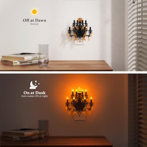 Image of JandCase Night Lights Plug Into Wall,Halloween Decor Night Light