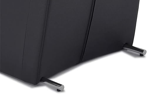 Miniatura 9 de Zuri Furniture Silla de comedor moderna con respaldo alto Boston - Negro