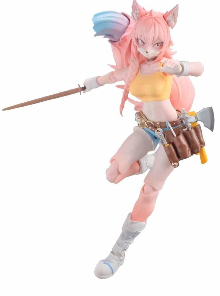 Amazon.co.jp: LADOTOYS 1/12 機甲少女 liya 修理工 アクション