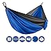 Outdoor Camping Nylon Hammock Sleep Swing Tree Bed Garden Backyard Protable Hammock Chair Hanging Hammock for Terrace, Outdoor(Dark Grey L)