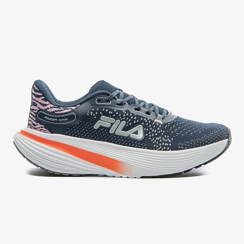 Tenis Fila Racer Nairobi Feminino,Marinho/Rosa Claro/Coral,34