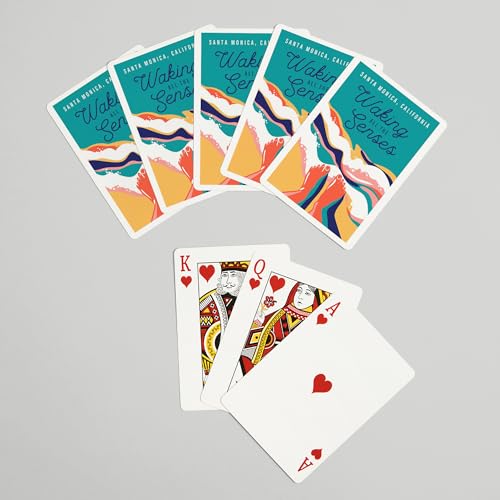 Naipes Poker Santa Monica Beach Bliss 52 cartas miniatura 7