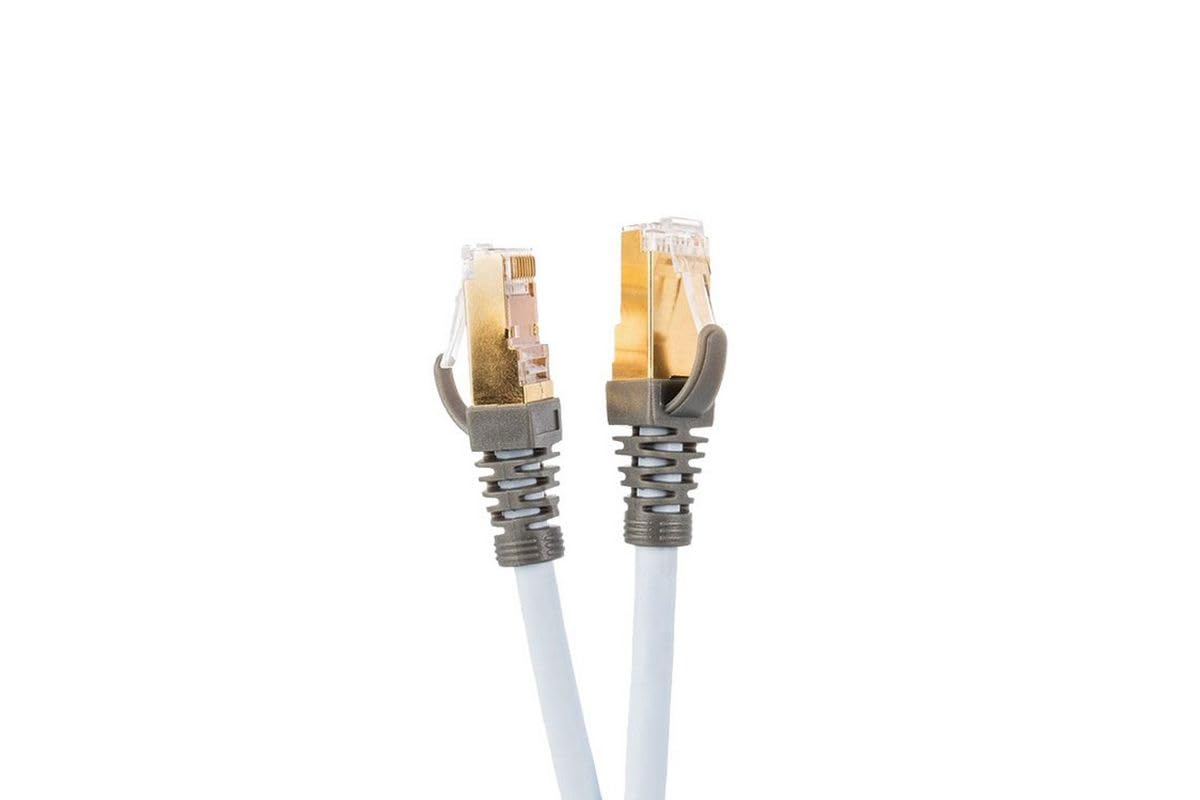 Supra Cables CAT 8 + Patch Ice Blue 0,5 m