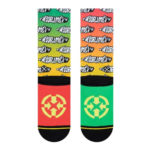MERGE4 Sublime Joint Crew Socks for Men and Women With Padded Soles Elastic Arch Support Cushioned and Comfy3