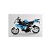 Moto Eléctrica para Niños Color Azul Licencia BMW Batería 12V Ruedas Silenciosas...