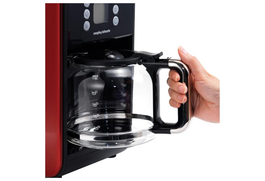 Morphy-Richards-162009-Pour-Over-Filter-Coffee-Maker-18-Litre-900-W-Red-Morphy-Richards-Coffee-Machine