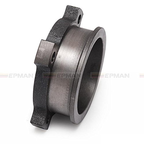 Epman EP-CGQ80Z GT35 GT30 Stainless 3\" 4-Bolt to 3\" V-Band Turbo Flange Downpipe Exhaust Adapter for T25 T28 T3 T4 Turbocharge Flange