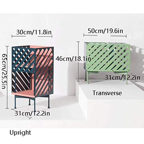 COLiJOL Boekenrek Boekenkast Boekenplank Verstelbare Opslag Organizer Display Plank, Nachtkastje voor Thuis, Slaapkamer… - Image 8
