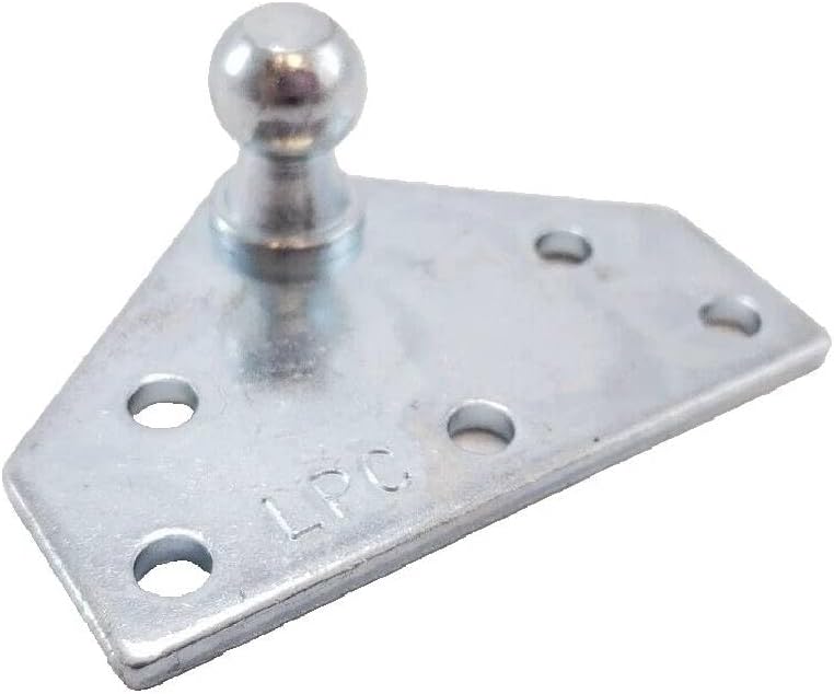 LPB1313 Flat Strut Mount Bracket 13MM Ball Gas Spring Prop Rod for Camper RV Truck