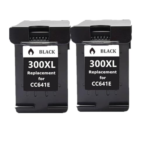 Cartouche 300xl compatible pour remplacer une encre vide sur Deskjet F4580 et C4680