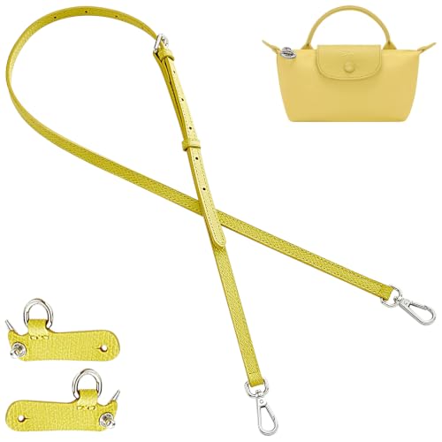 Image of Jiesinlov Leather Bag Shoulder Strap Replacement Crossbody Adjustable Conversion Kit Fit for Mini Pouch
