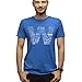 Hand-Drawn W Skyline T-Shirt (XL) Blue