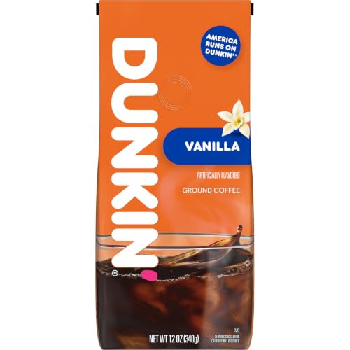 Dunkin 'Donuts Café moulu aromatisé à la vanille...
