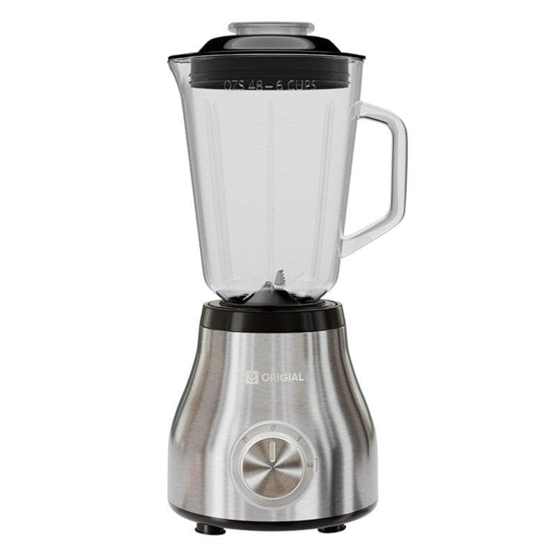 Origial Blend&Mix Glass - Batidora de Vaso 1000W, Jarra de Cristal 1,5L, Pica Hielo, 6 Cuchillas Acero Inoxidable, 3 Velocidades + Pulse