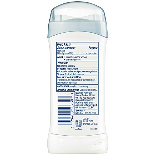Desodorante Antitranspirante Dove Original Clean 2.6 oz Pack 9 miniatura 2