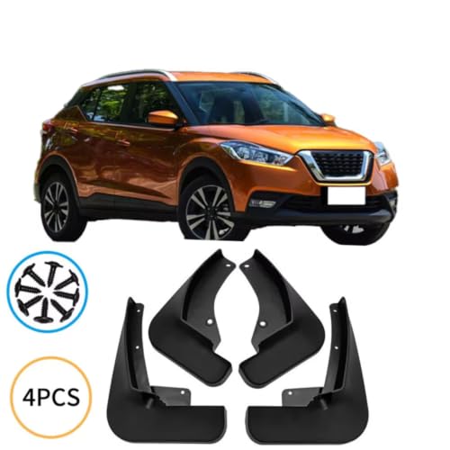 Garde-Boue pour Nissan Kicks 2017-2022 Avant et Arrière