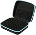 Essential Oils Carrying Case for 5ml, 10ml and 15ml Bottles - Hard Shell Exterior Storage Organizer Holds doTerra and Endless Others by Soothing Wellness Essentials (Caribbean Blue, 30 Oils)