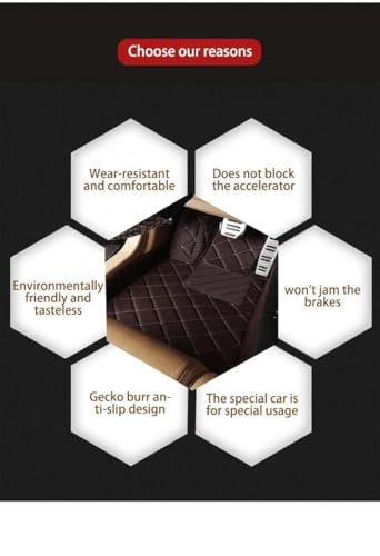 Tapis de sol de voiture pour VW Amarok protection contre l'usure - 7