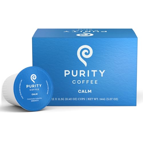 PURITY COFFEE CALM Décaféiné K-Pod 12 capsules bio
