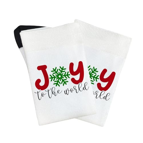 joy to the world sock for daughter