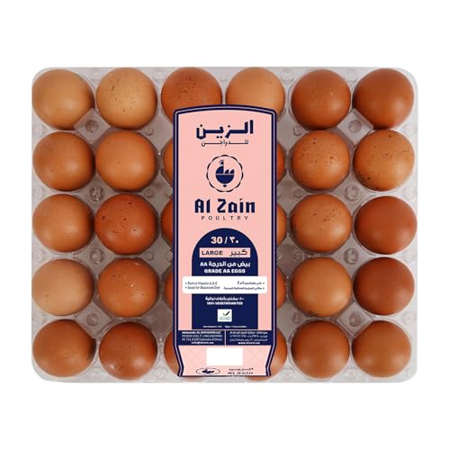 Al Zain Brown Eggs Large 30 pcs