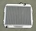 3 Rows Full Aluminum Radiator For 1974-1985 Toyota Corolla KE30 KE38 KE55 KE70 AT 1975 1976 1977