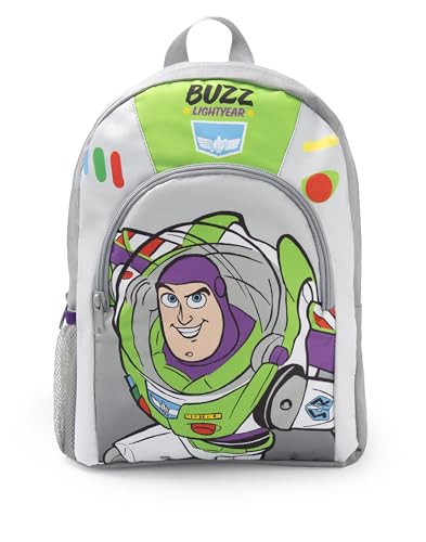 Disney Sac à dos garçon gris et vert Buzz l'Éclair...