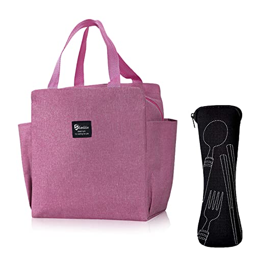 WITERY Lunch Bag Insulated Cooler Bag Water-Resistant Thermal Leak-Proof Lunch Box Tote Bag for Women Men Girls Boys Adults Children Outdoor Picnic Work School Travel