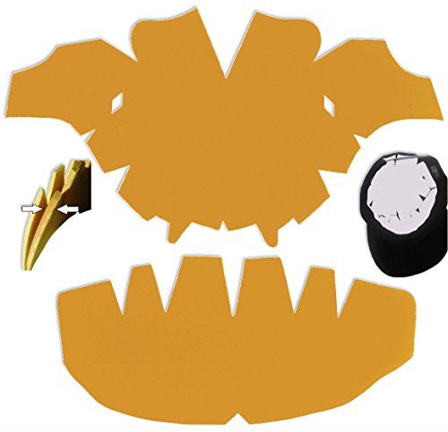Deluxe Baseball Cap Dome Panel Shaper Combo-Flexible Long Lasting Caps Liner and Hat Blocking for Easy Cleaning. 100% MBG. Free S&H on Orders $25.00 or More (Beige, for Large Panel)