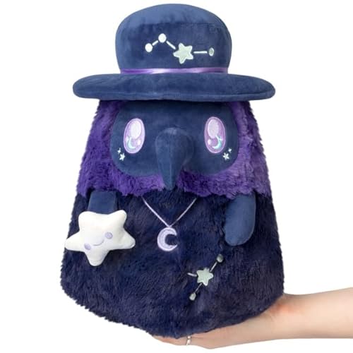 Squishable - Mini Squishable Midnight Plague Doctor - The Mysterious Doctor Plague Collection - 11 in - Soft Toy Collectible Stuffed Animal